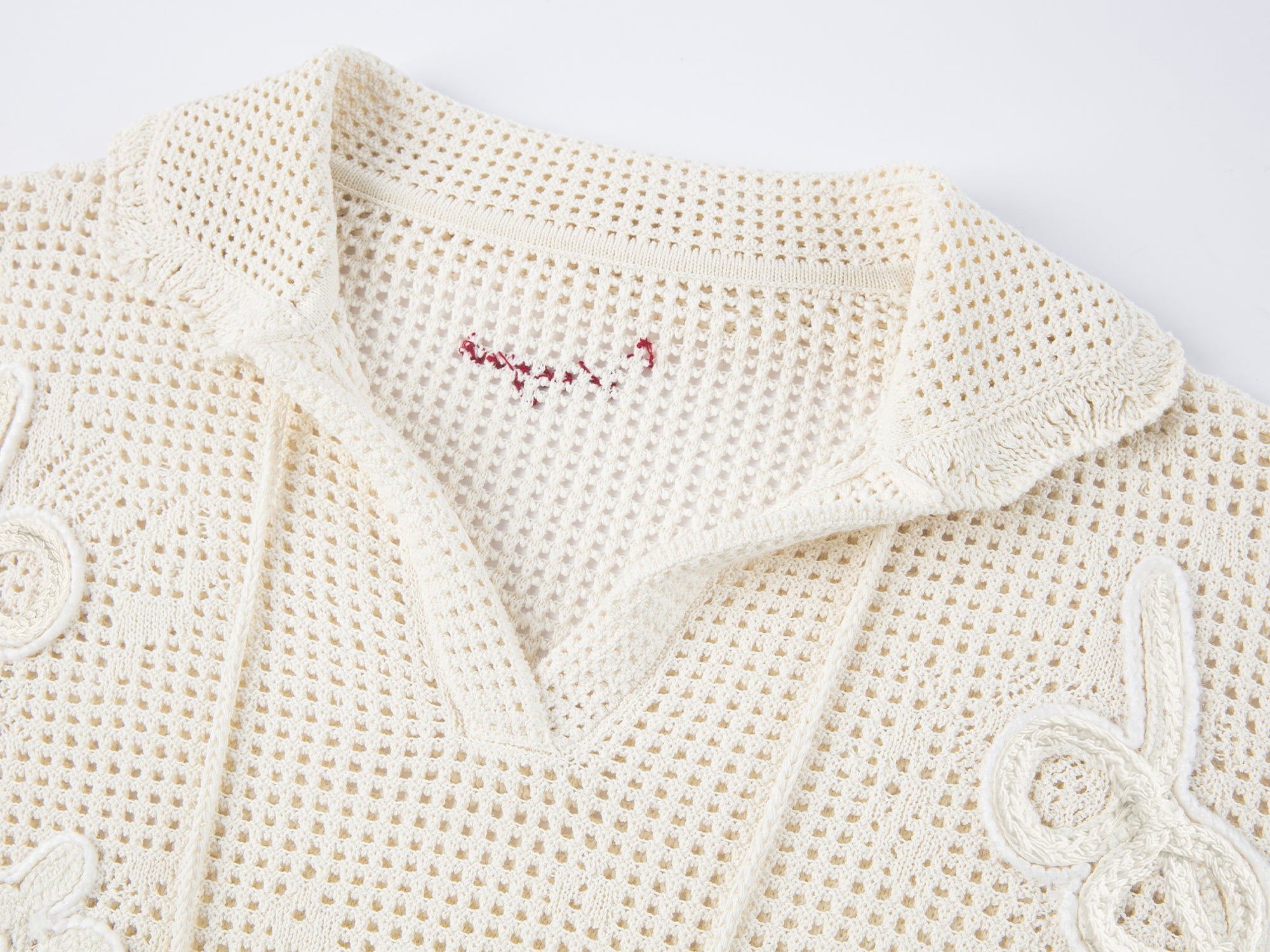 Pullover knit with love and angel print