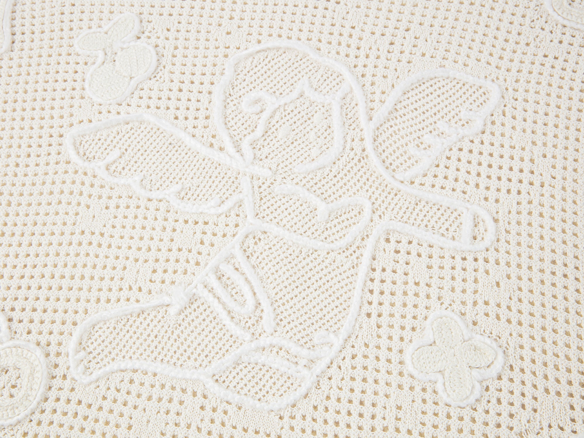 Pullover knit with love and angel print