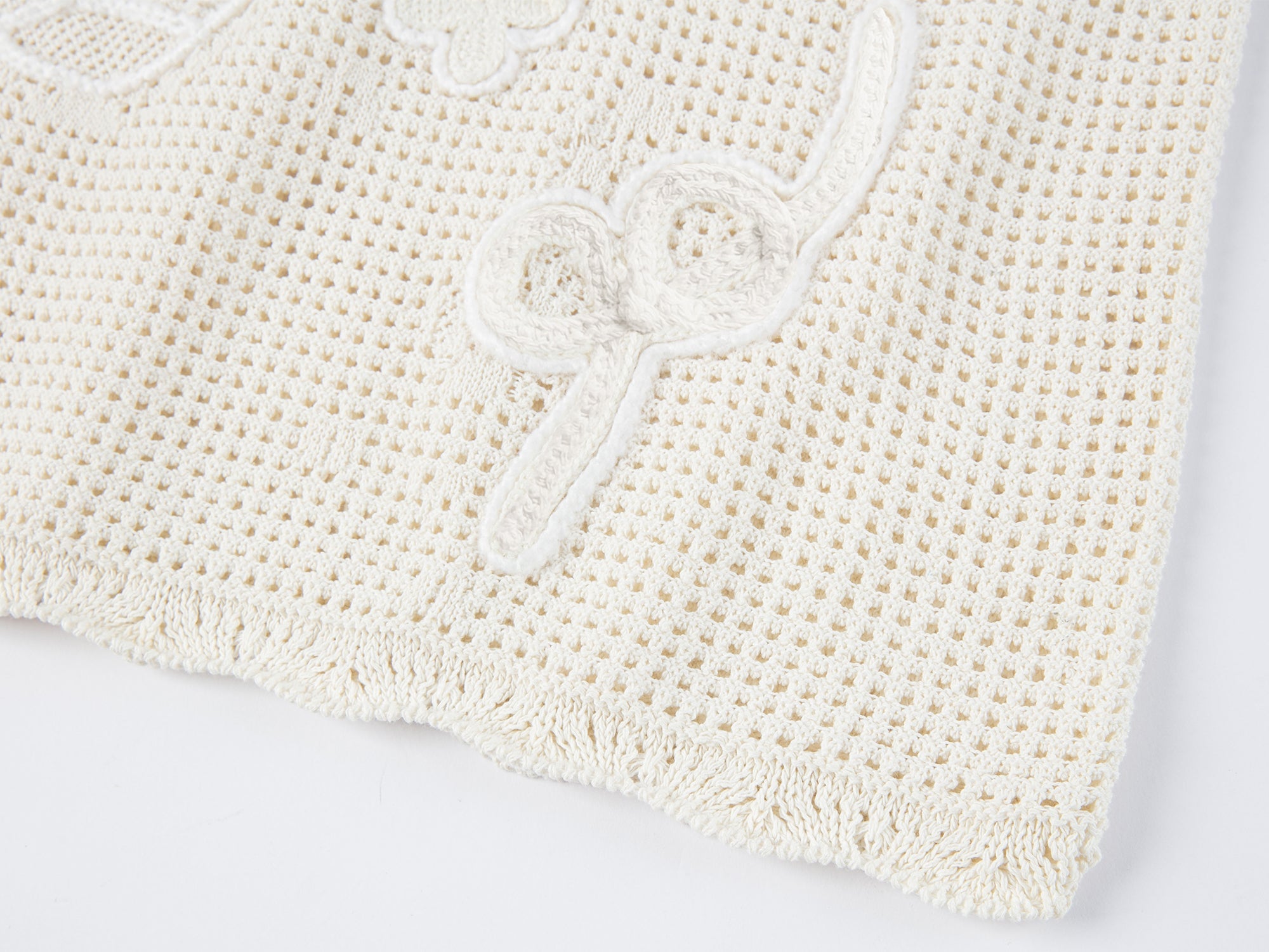 Pullover knit with love and angel print