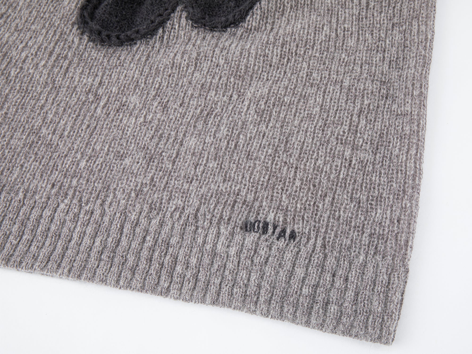 Hooded pullover knit with cherry print