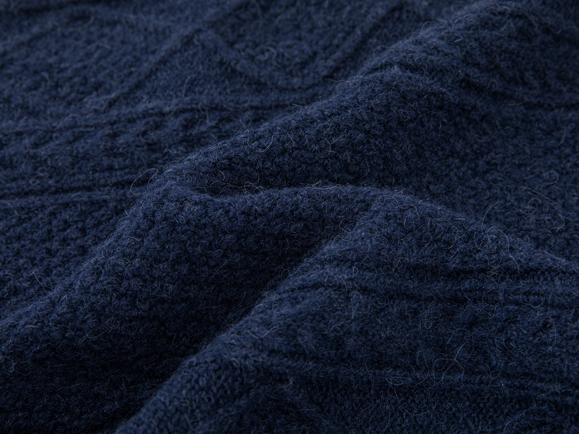 Pullover knit with layered shirt design