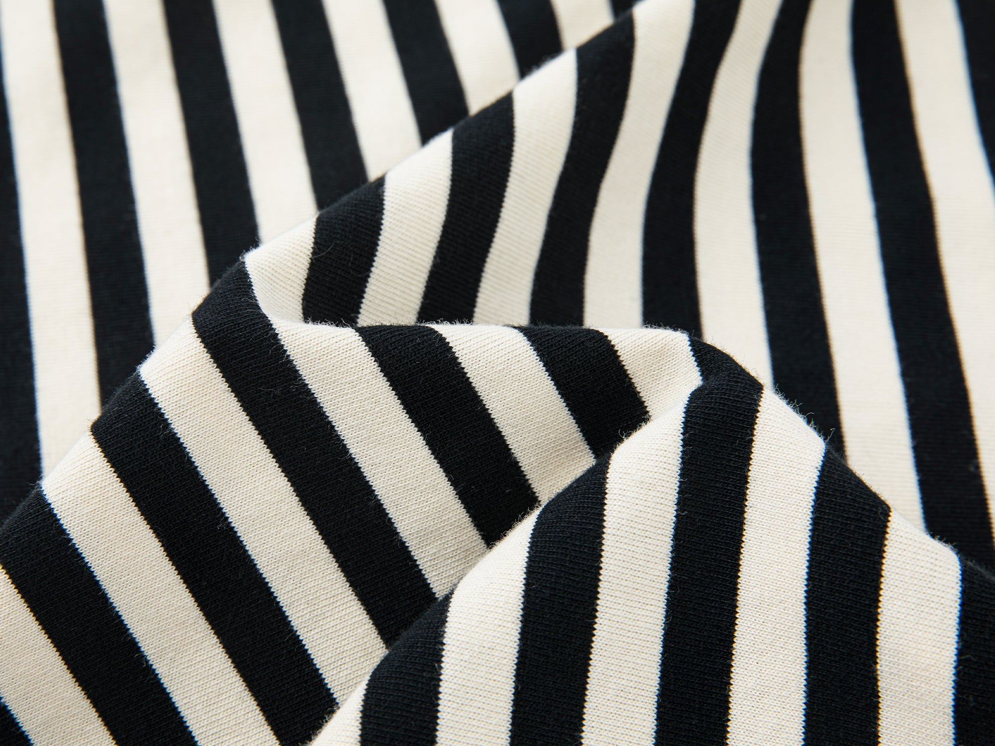 Striped long sleeve tee with gummy bear motif