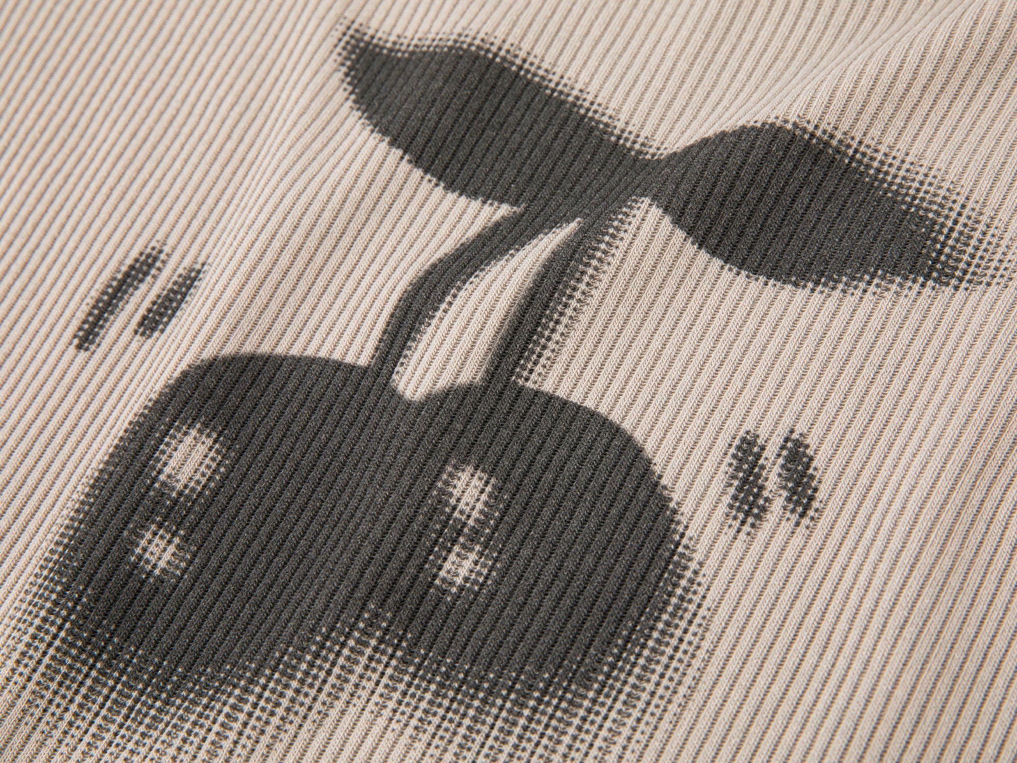 Layered tee with cherry print