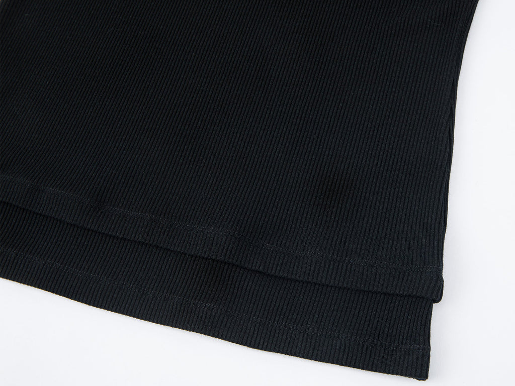 Layered tee with cherry print