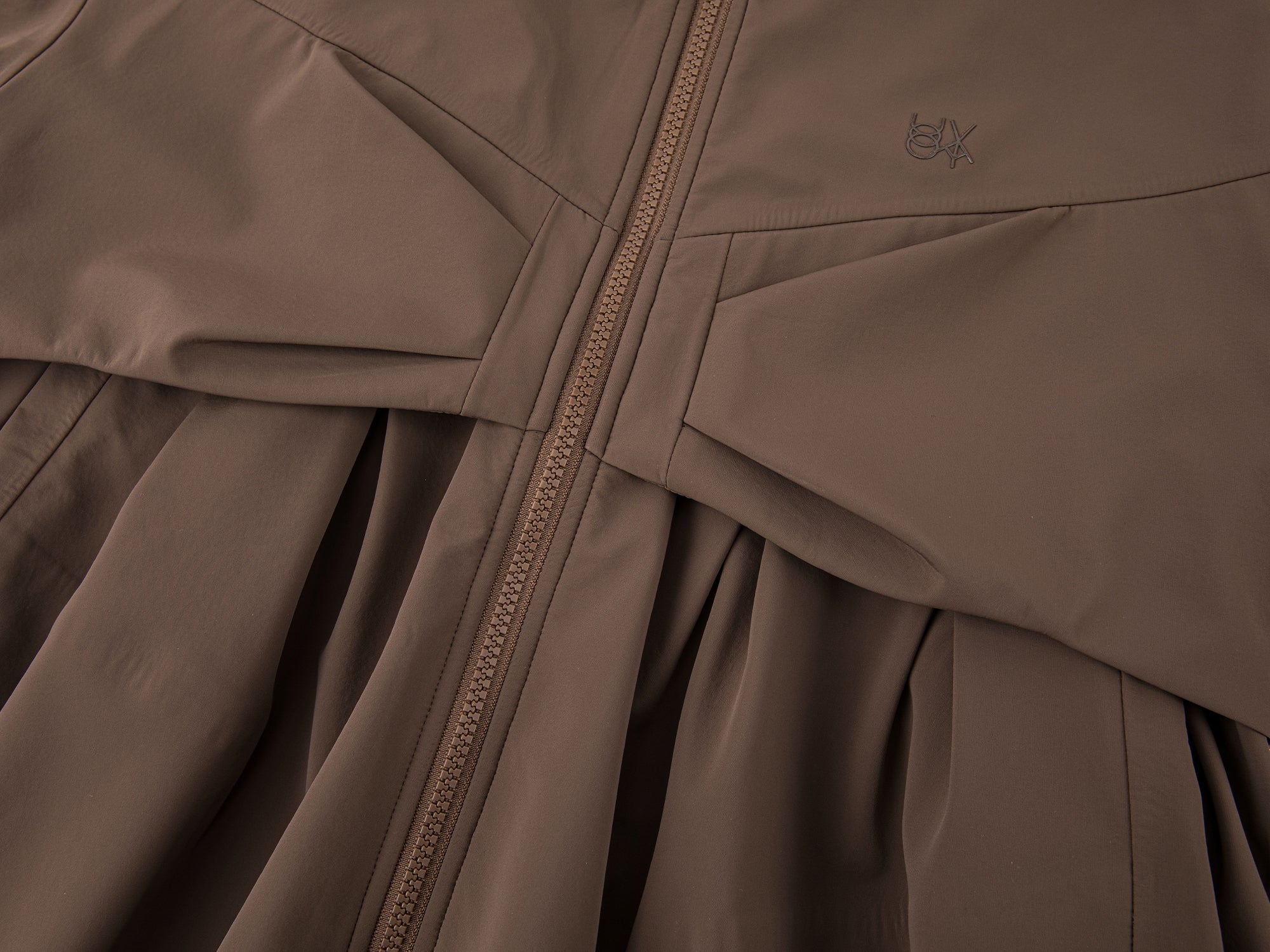 Classic outdoor functional jacket with bow detail