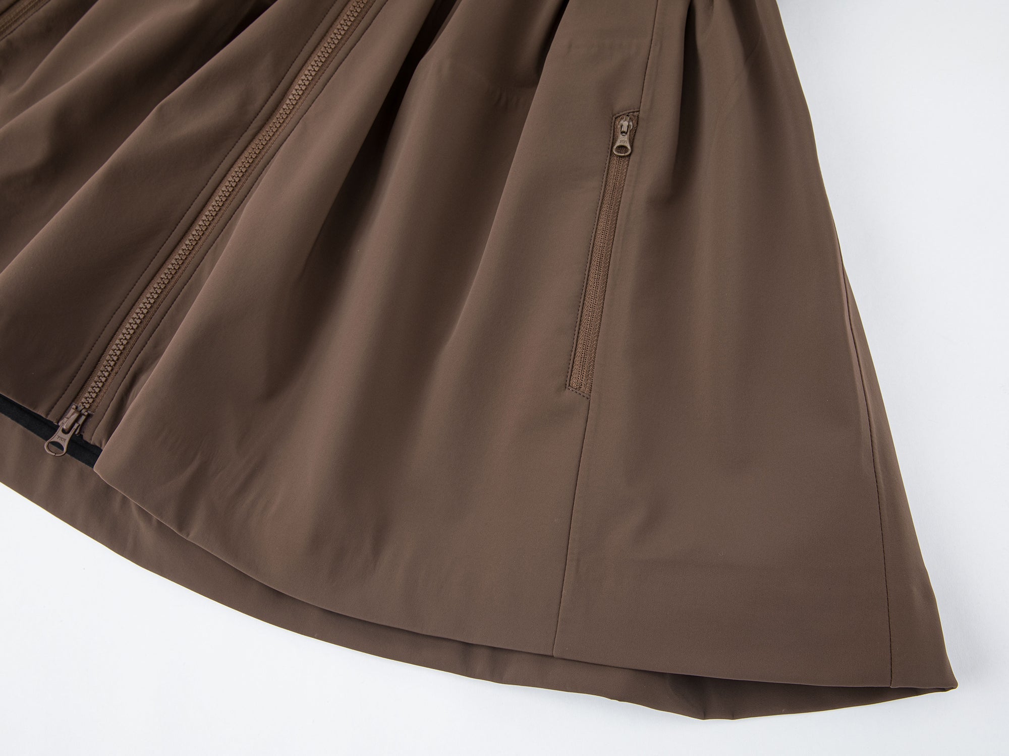 Classic outdoor functional jacket with bow detail