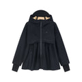 Classic outdoor functional jacket with bow detail