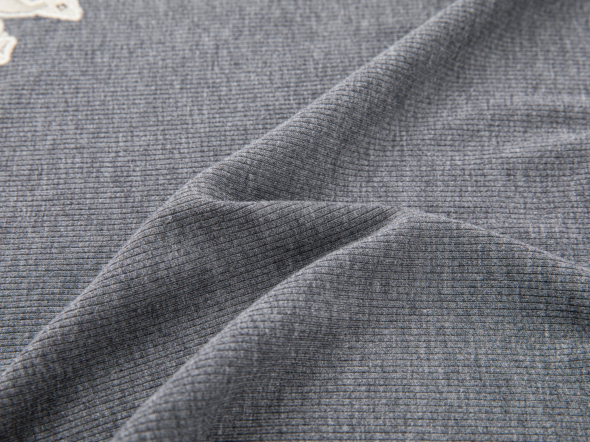 Lace hem henley t-shirt