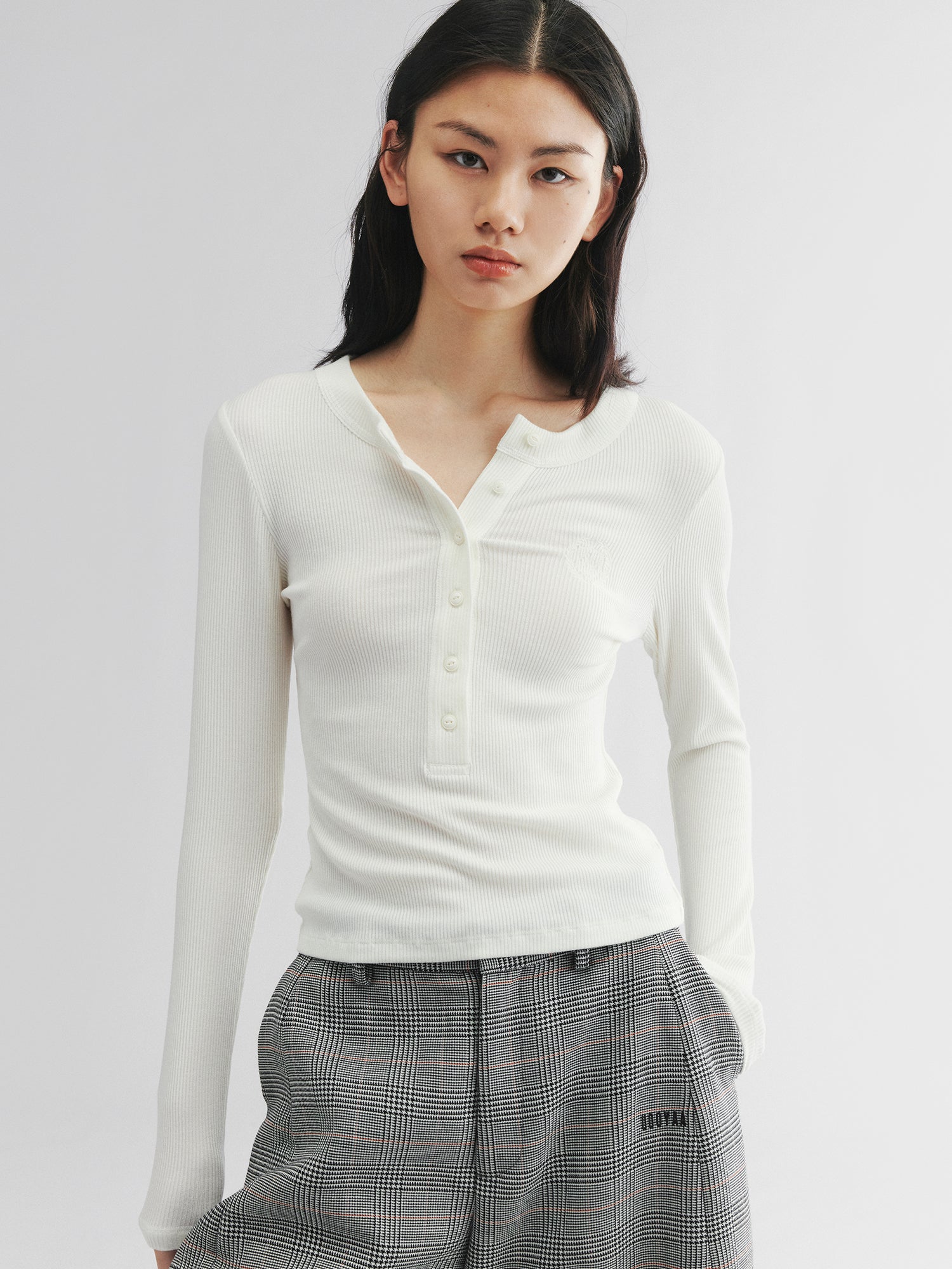 Tencel-Wool Henley T-Shirt