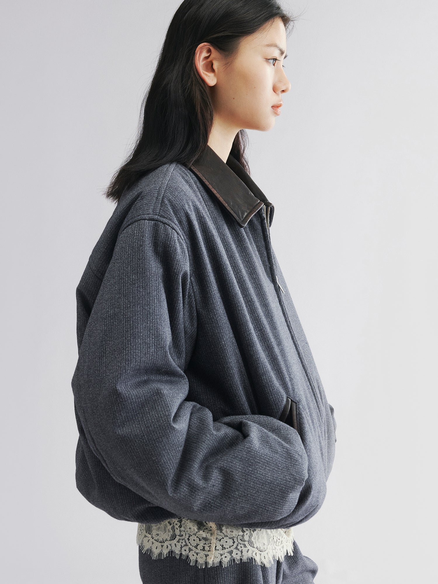 Bomber cotton jacket