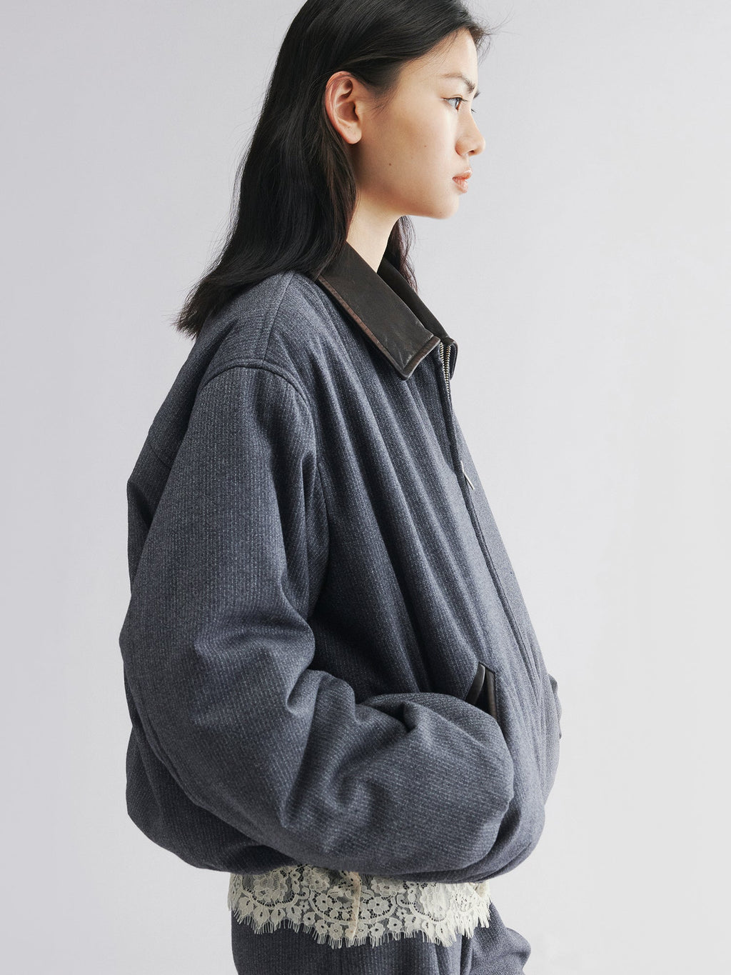 Bomber cotton jacket