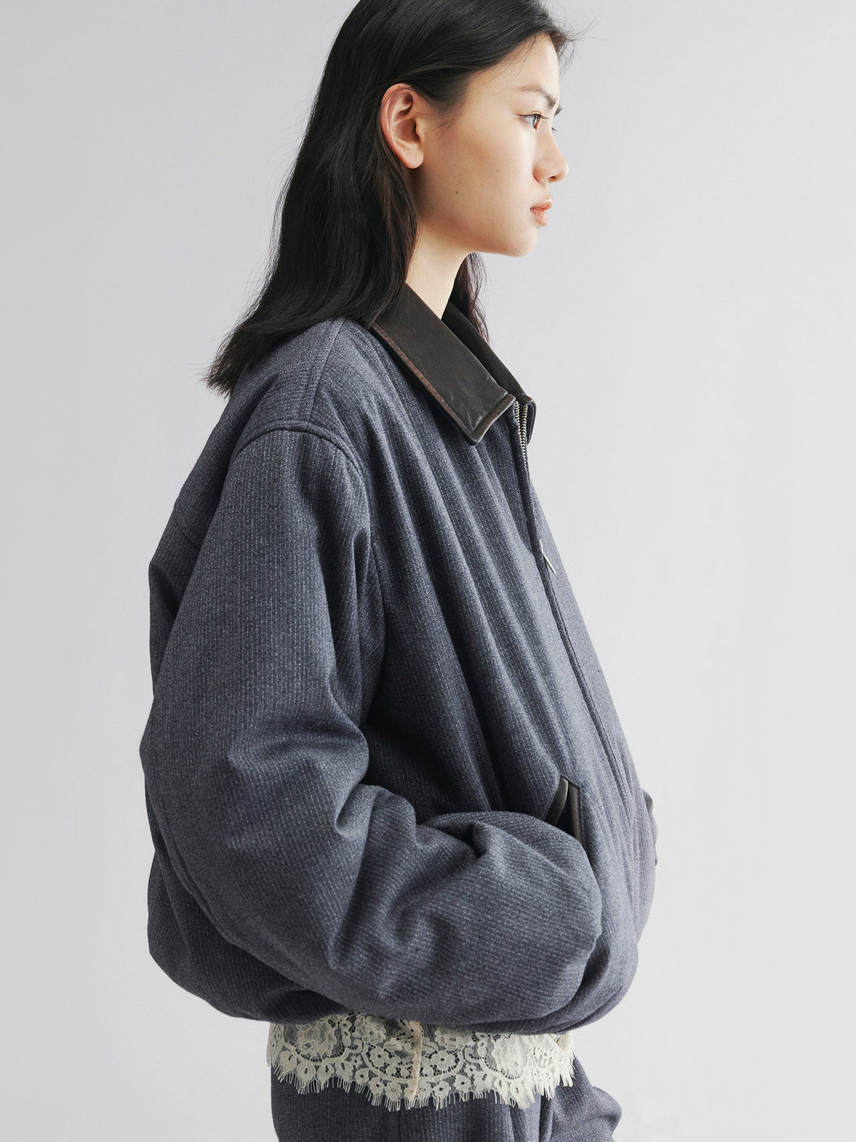 Bomber cotton jacket