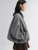 Wool cadet jacket