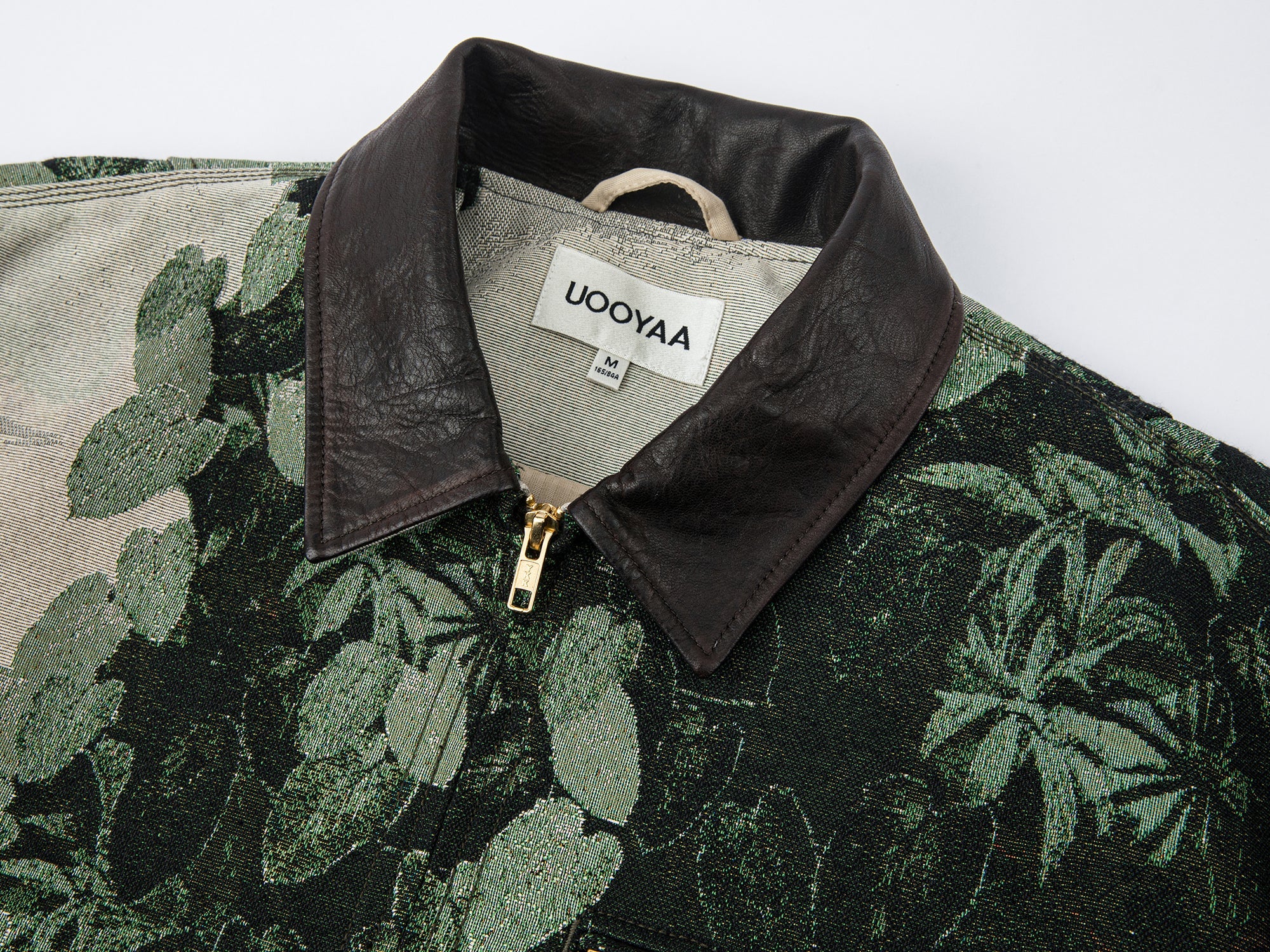 Jungle print jacquard detroit jacket