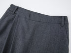 Wrap wool skirt