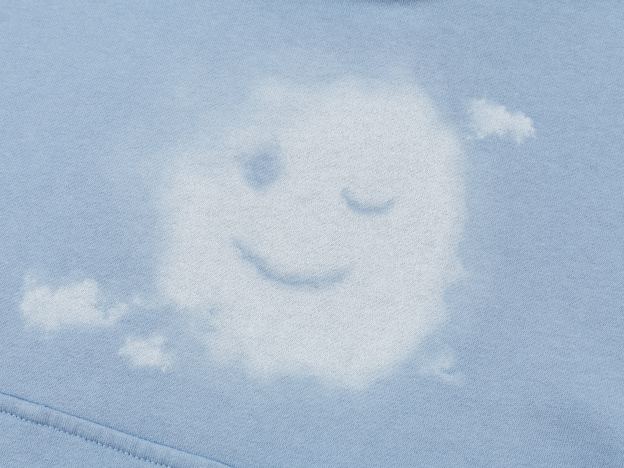 Smiling cloud face hoodie