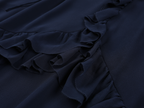 Ruffle hem dress