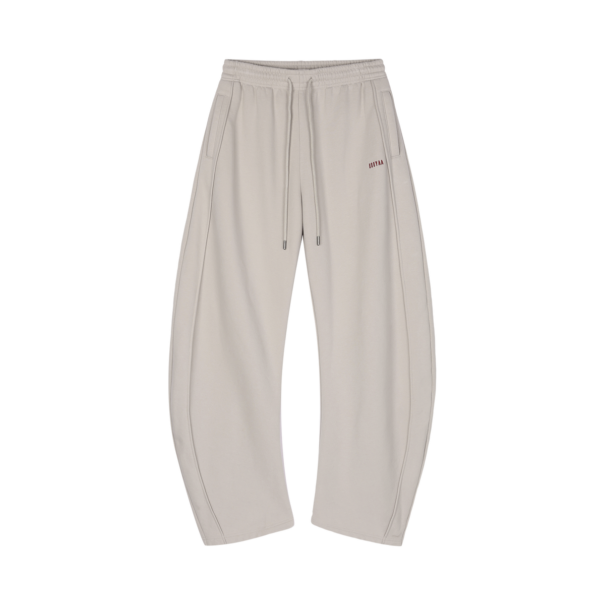 Blade-cut sweatpants