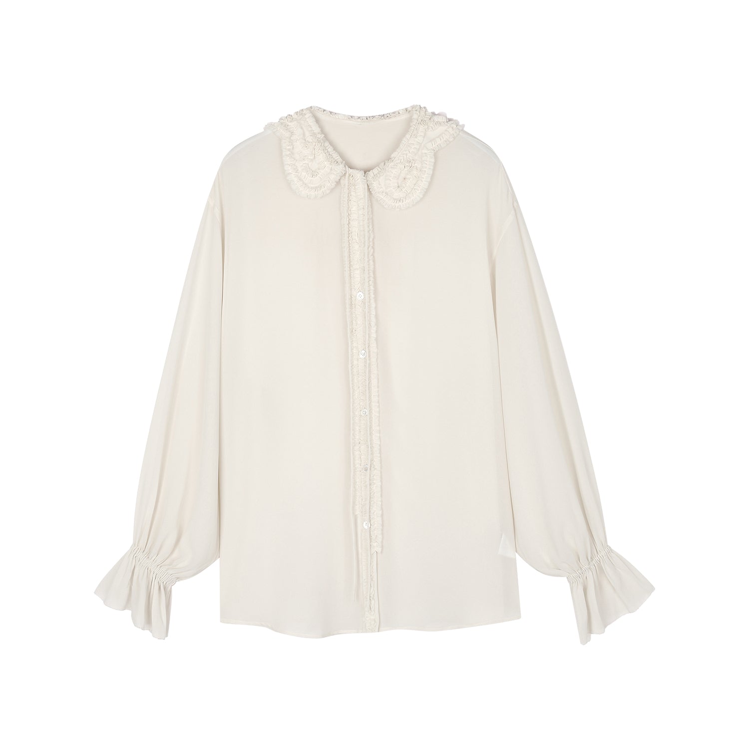 Peter Pan collar shirt