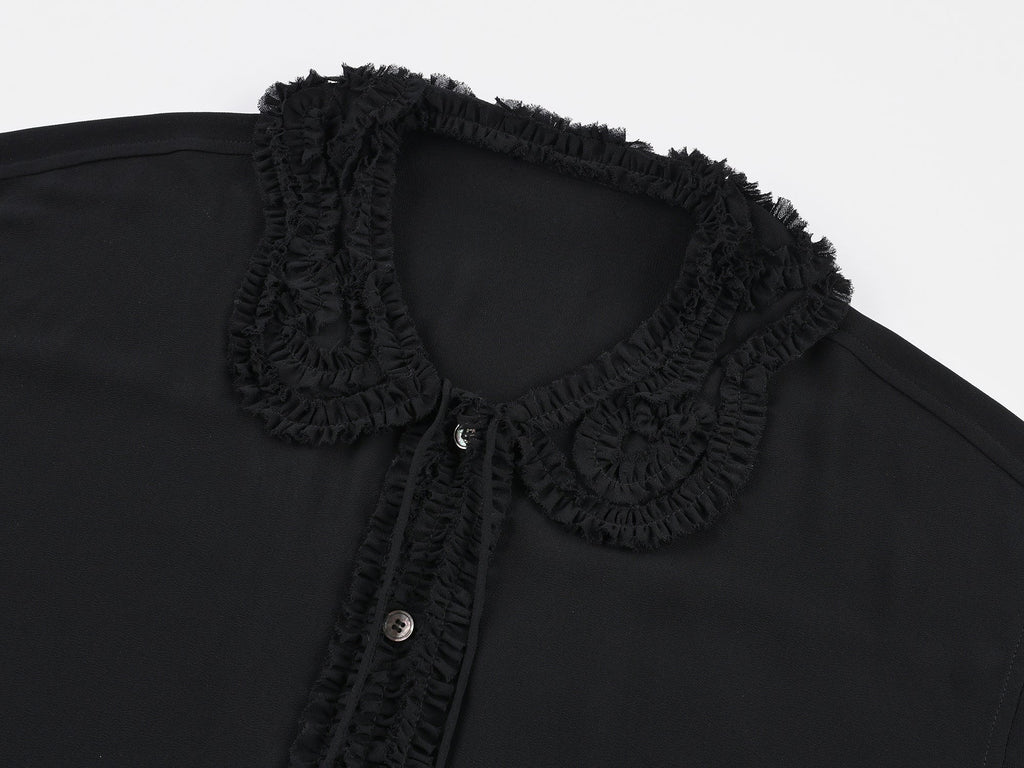 Peter Pan collar shirt