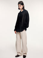 Peter Pan collar shirt