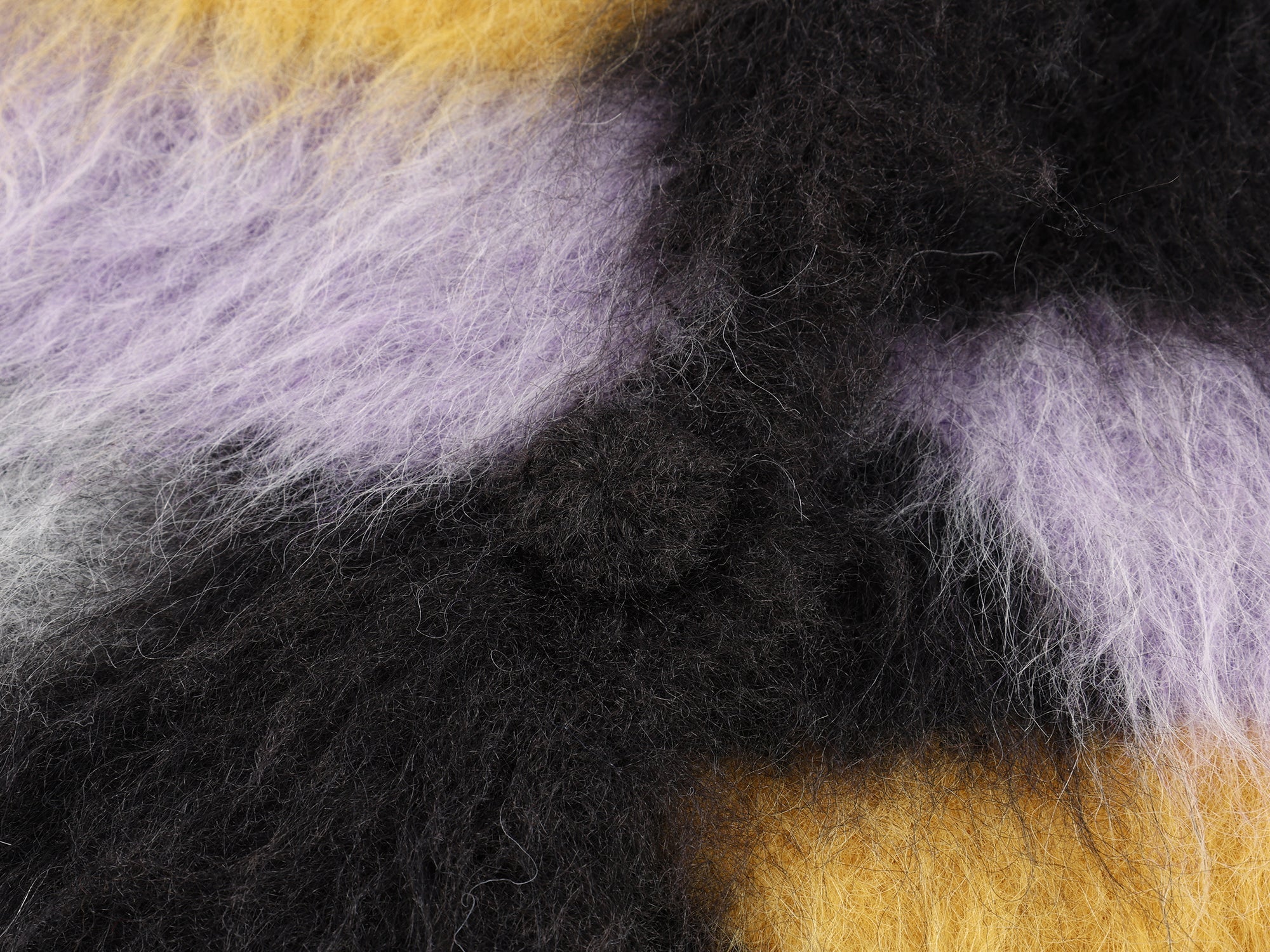 Dreamy pastel color block knit cardigan