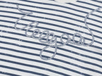 Sailor-striped tee with rope-inspired logo detail