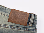 Vintage-wash jeans with a relaxed silhouette