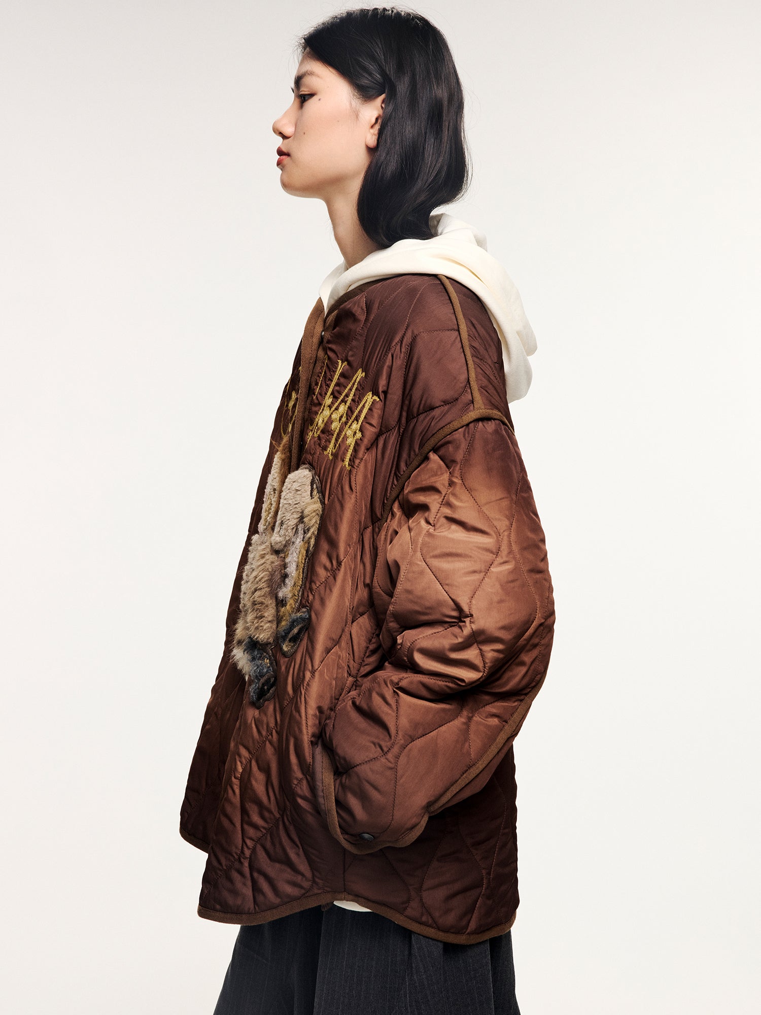 Bunny spirit m65 quilted liner jacket