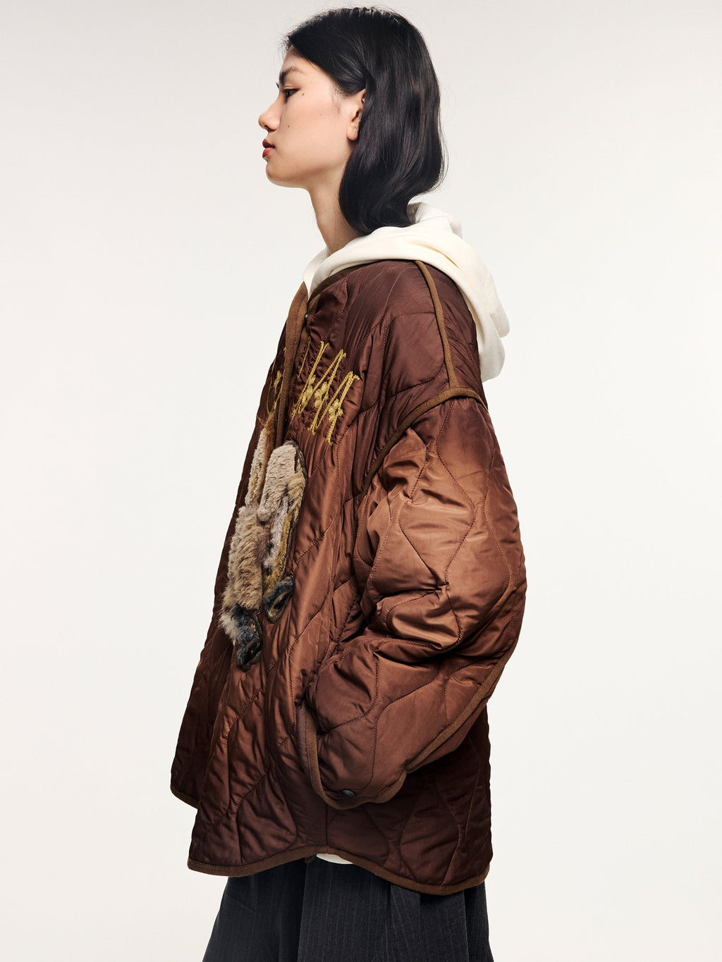 Bunny spirit m65 quilted liner jacket