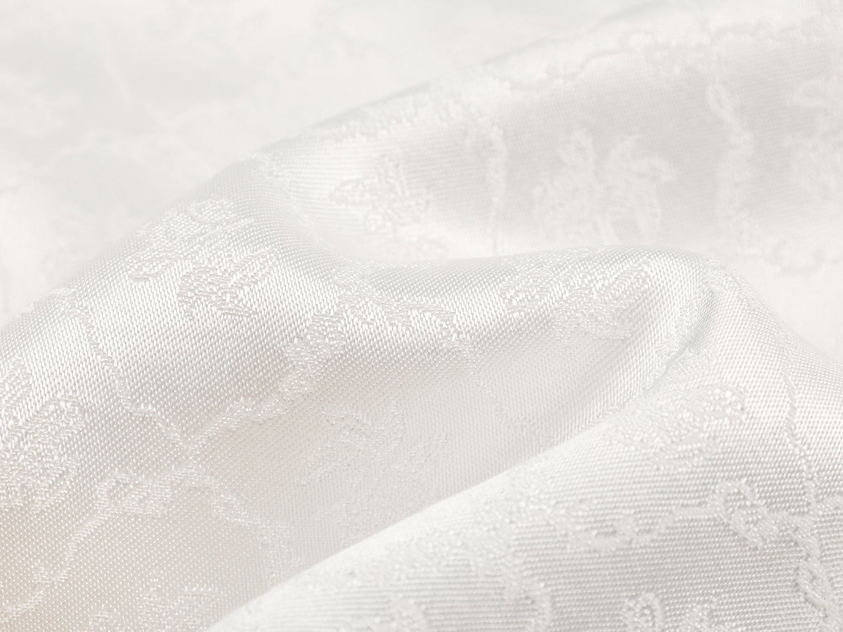 Jacquard camisole with lace trim
