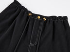 Wool-blend utility trousers