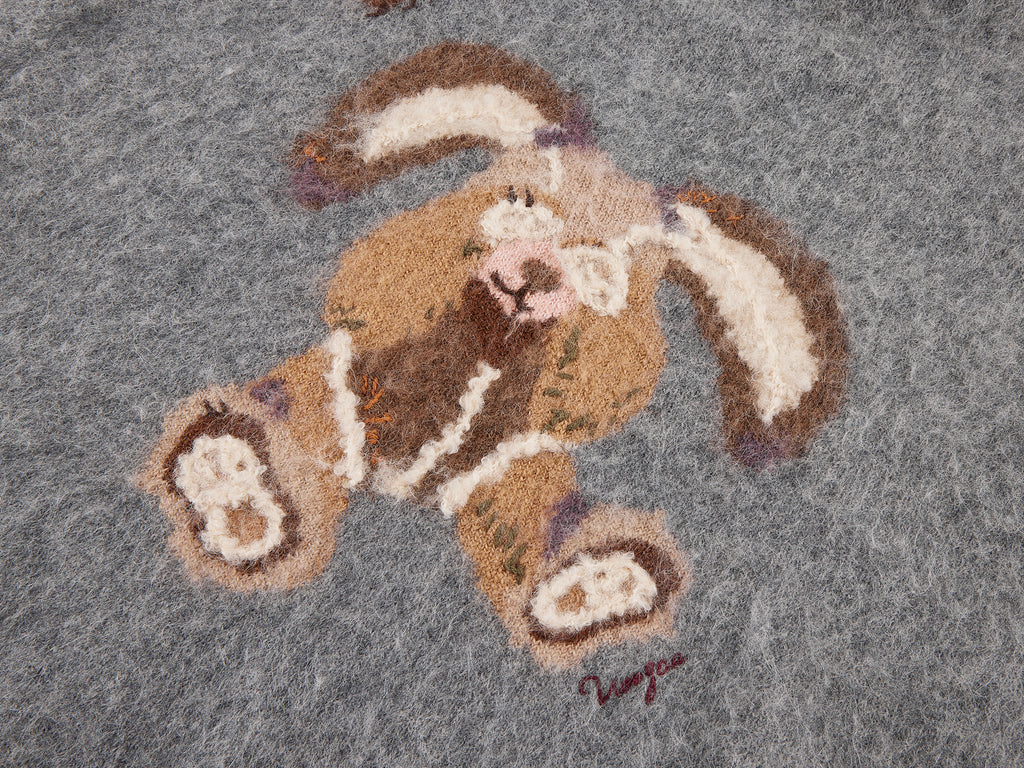 Bunny elf pullover sweater