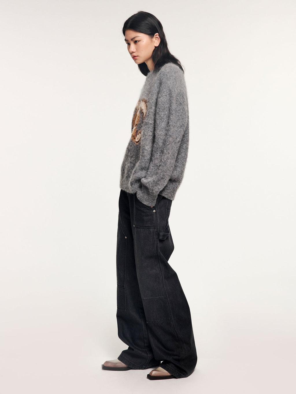 Bunny elf pullover sweater