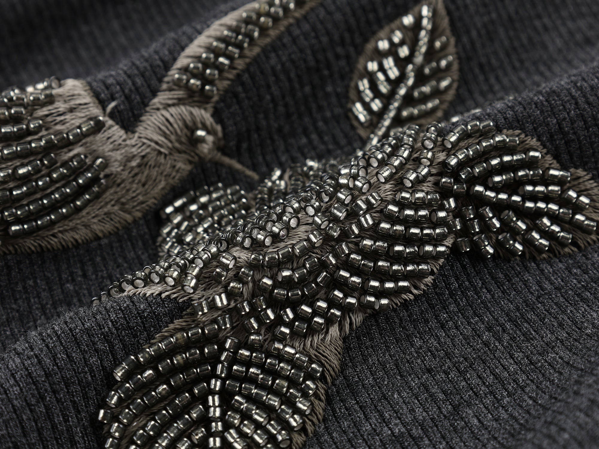 Magical garden beaded layered t-shirt