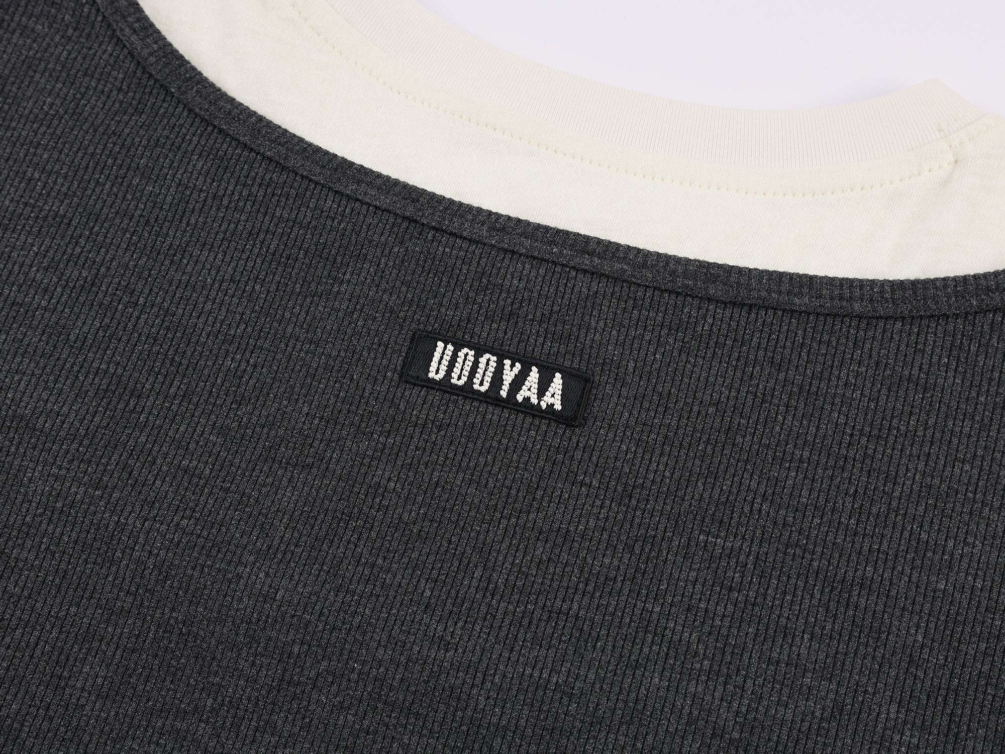 Magical garden beaded layered t-shirt