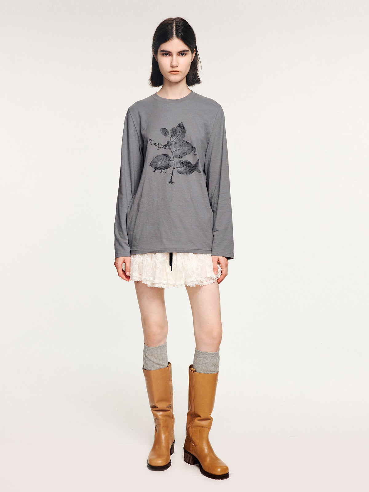 Magical garden long-sleeve t-shirt