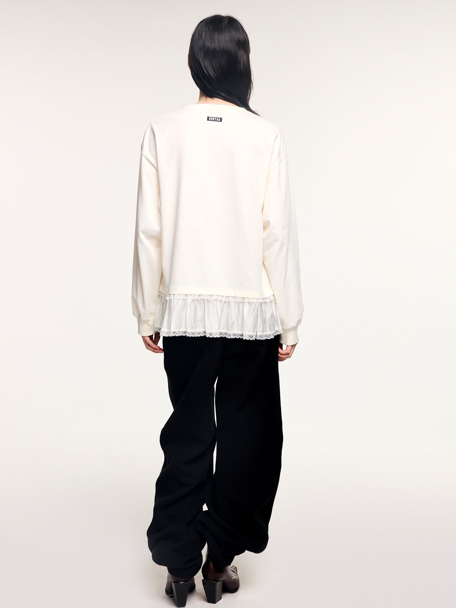 Sad bear long-sleeve t-shirt