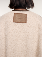 Contrast piping M65 inner cotton jacket