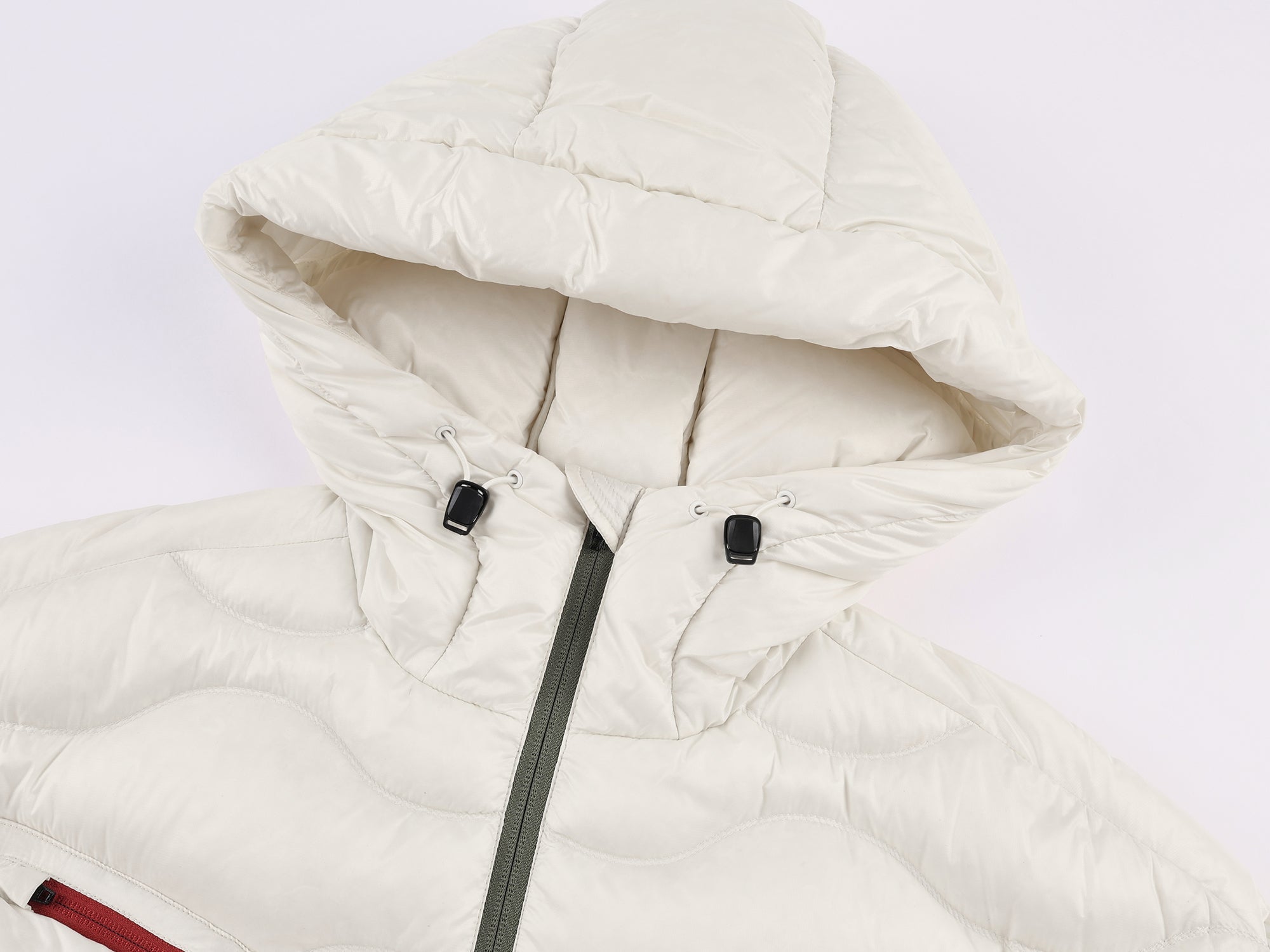 Classic bow outdoor down jacket