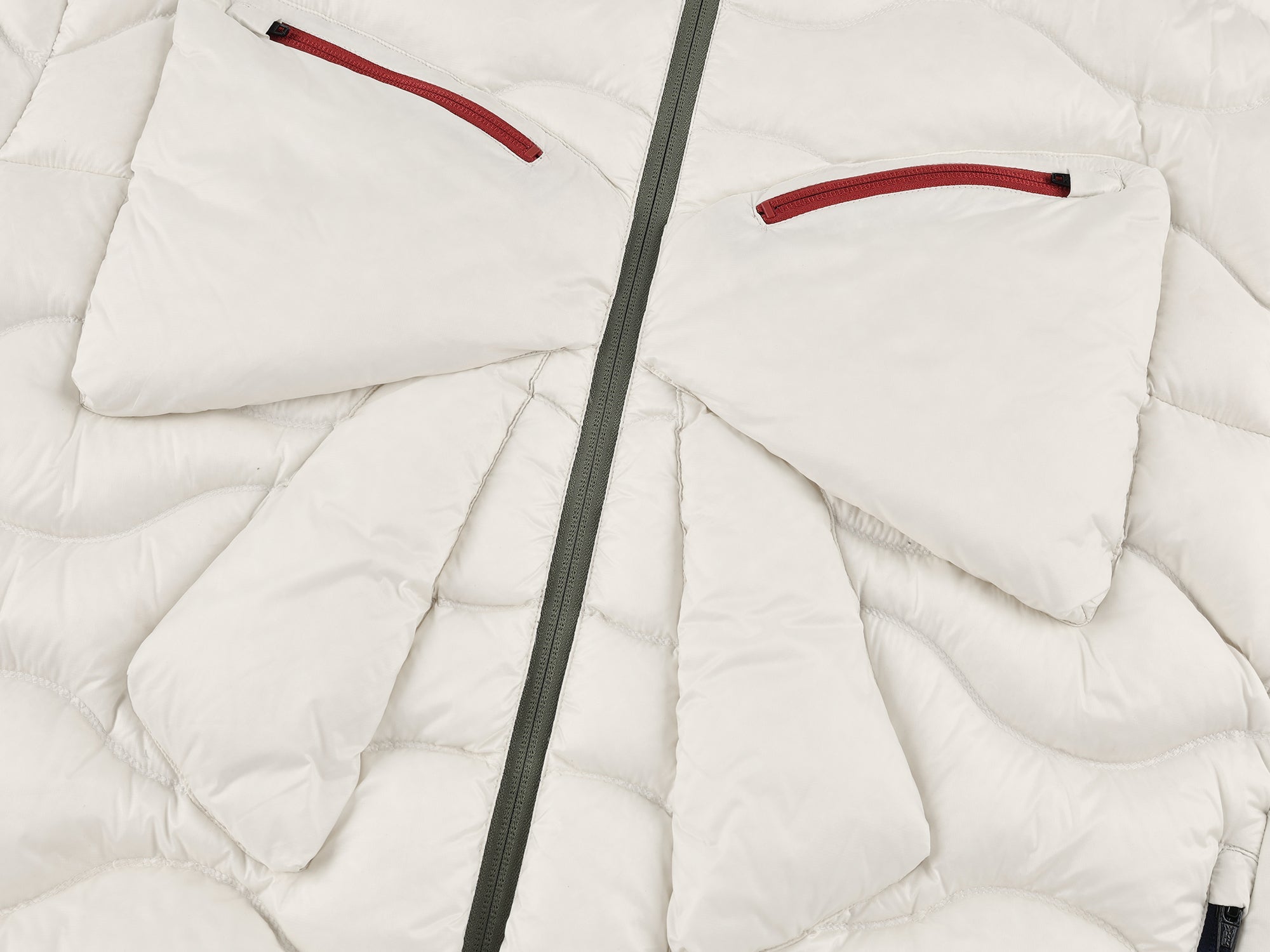 Classic bow outdoor down jacket