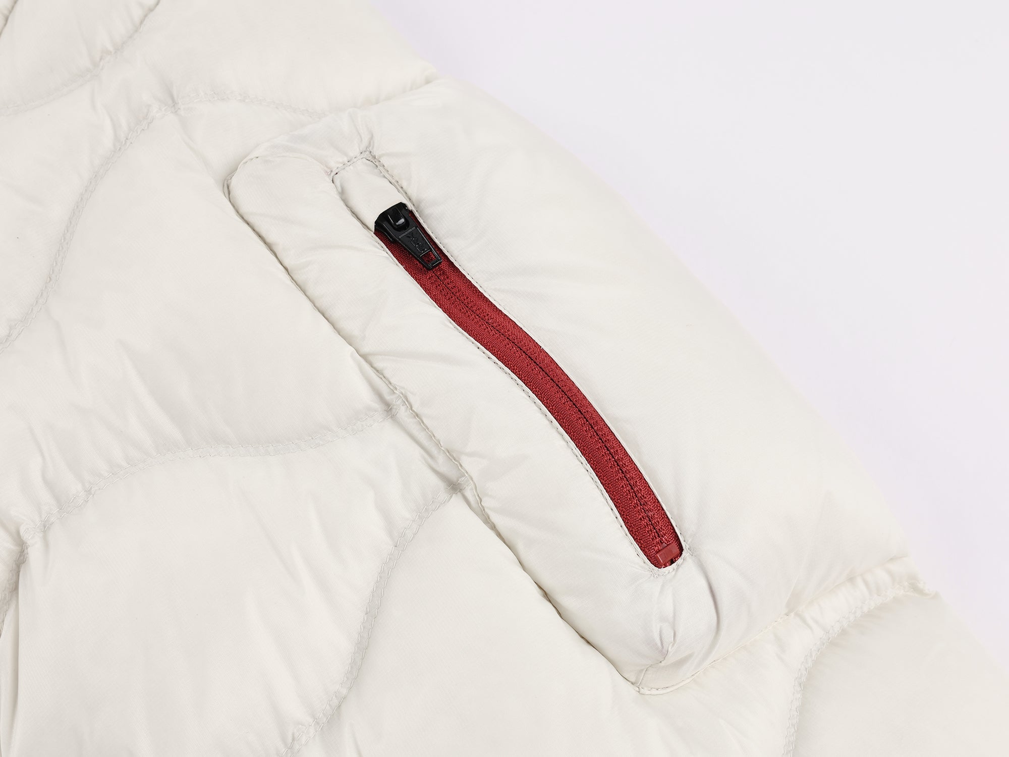 Classic bow outdoor down jacket