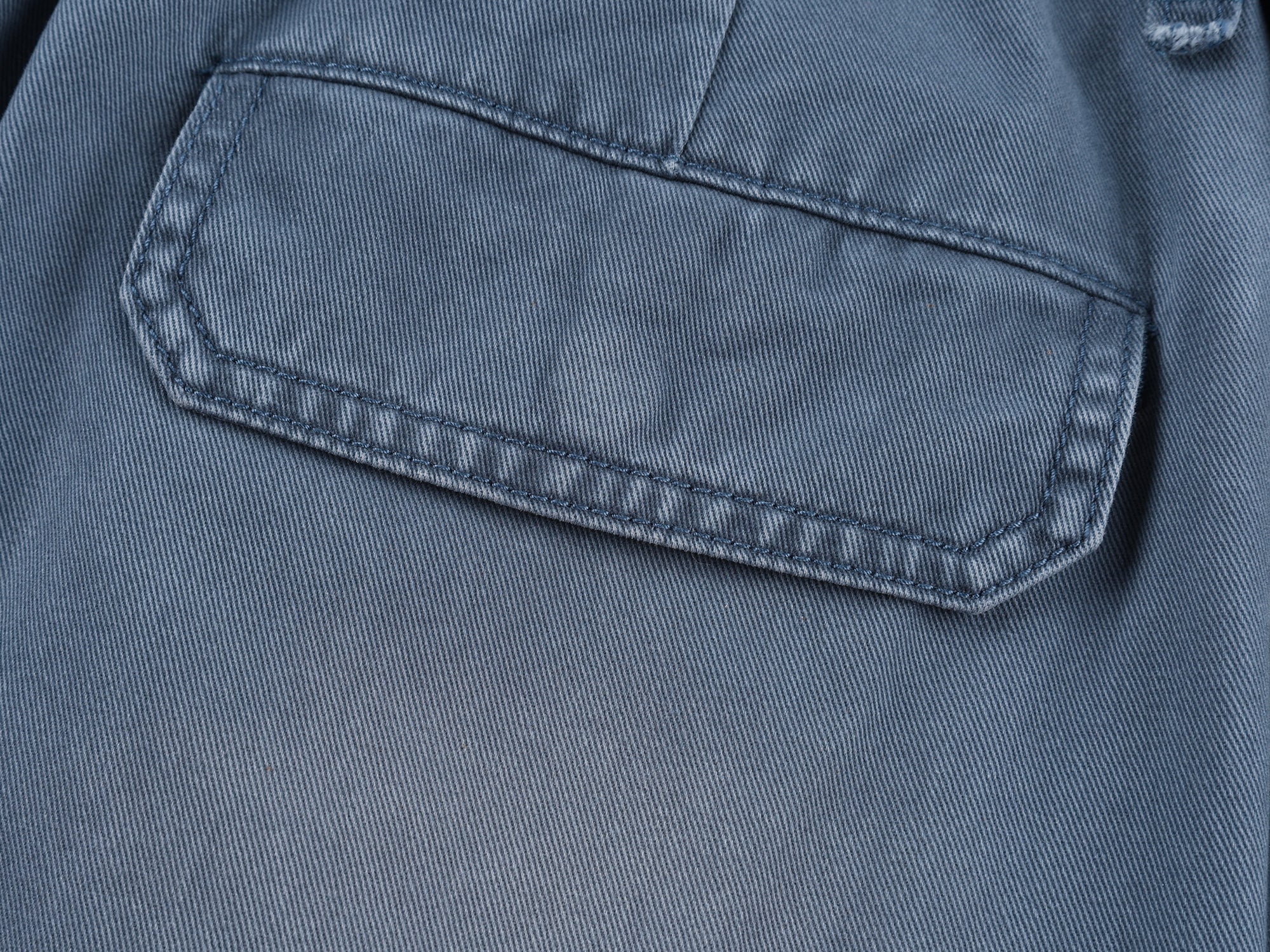 Washed french-union utility pants