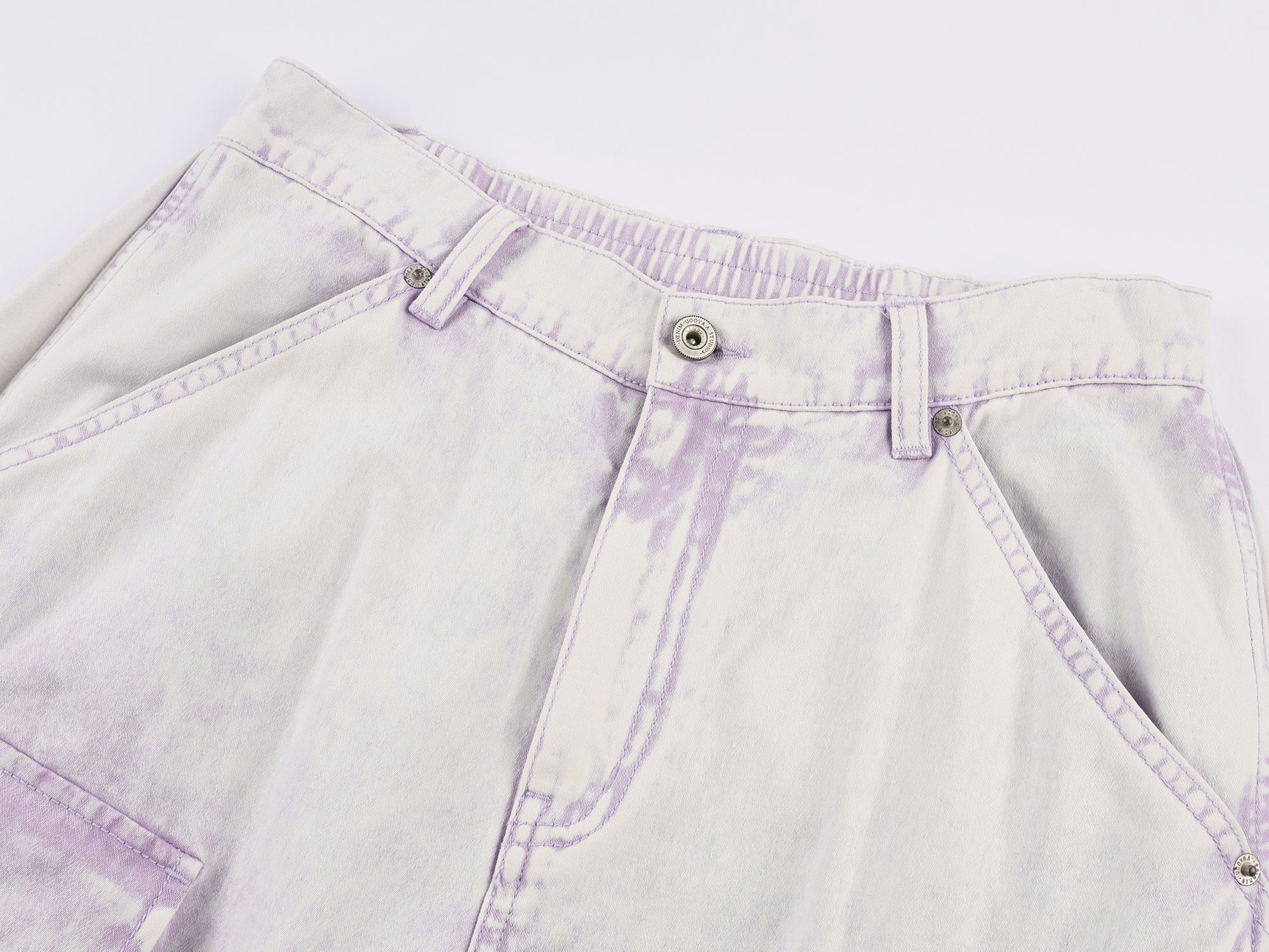 Cargo washed utility pants