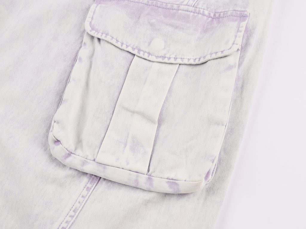 Cargo washed utility pants