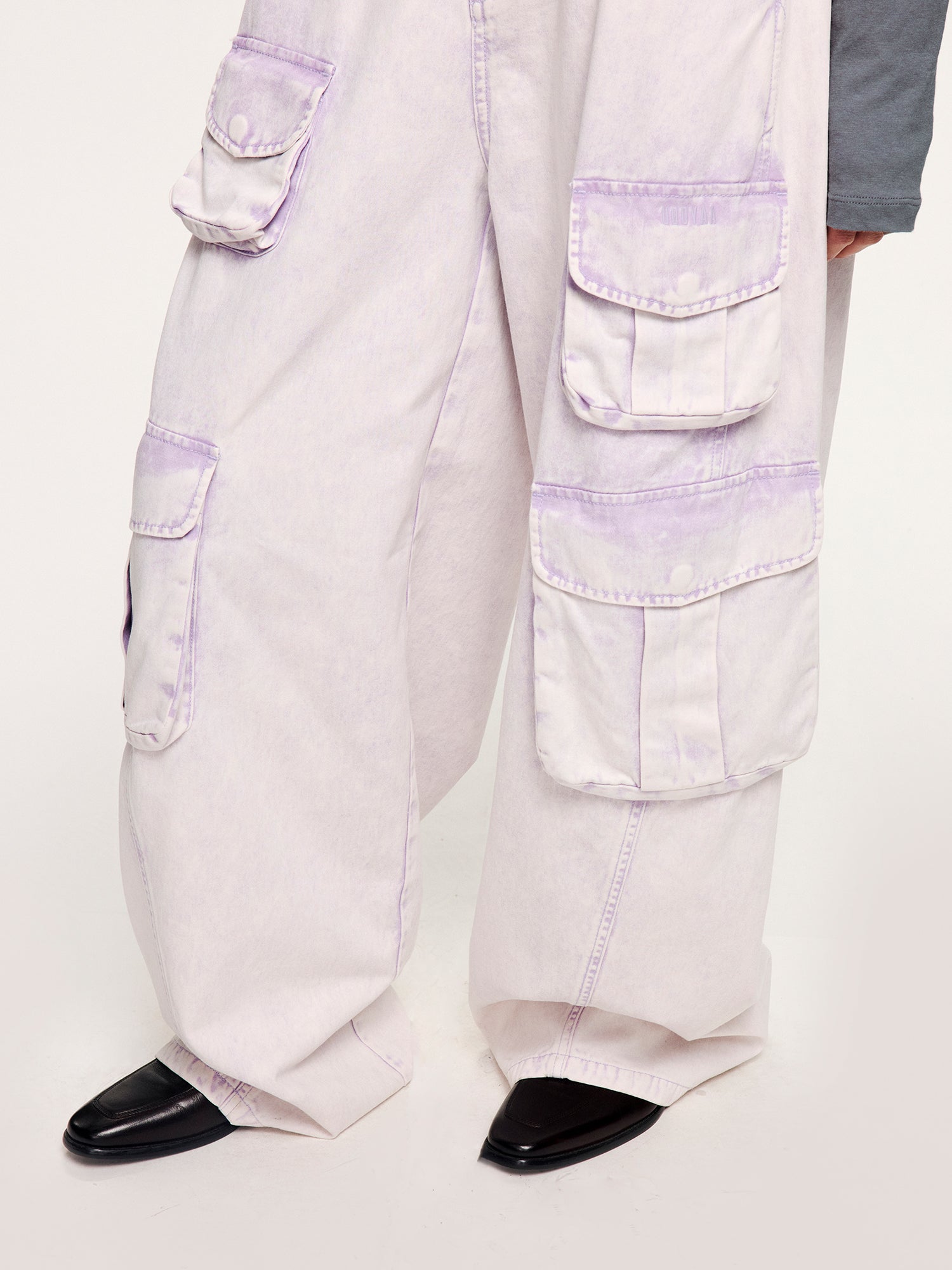 Cargo washed utility pants