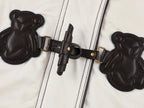 Sad bear parka cotton jacket