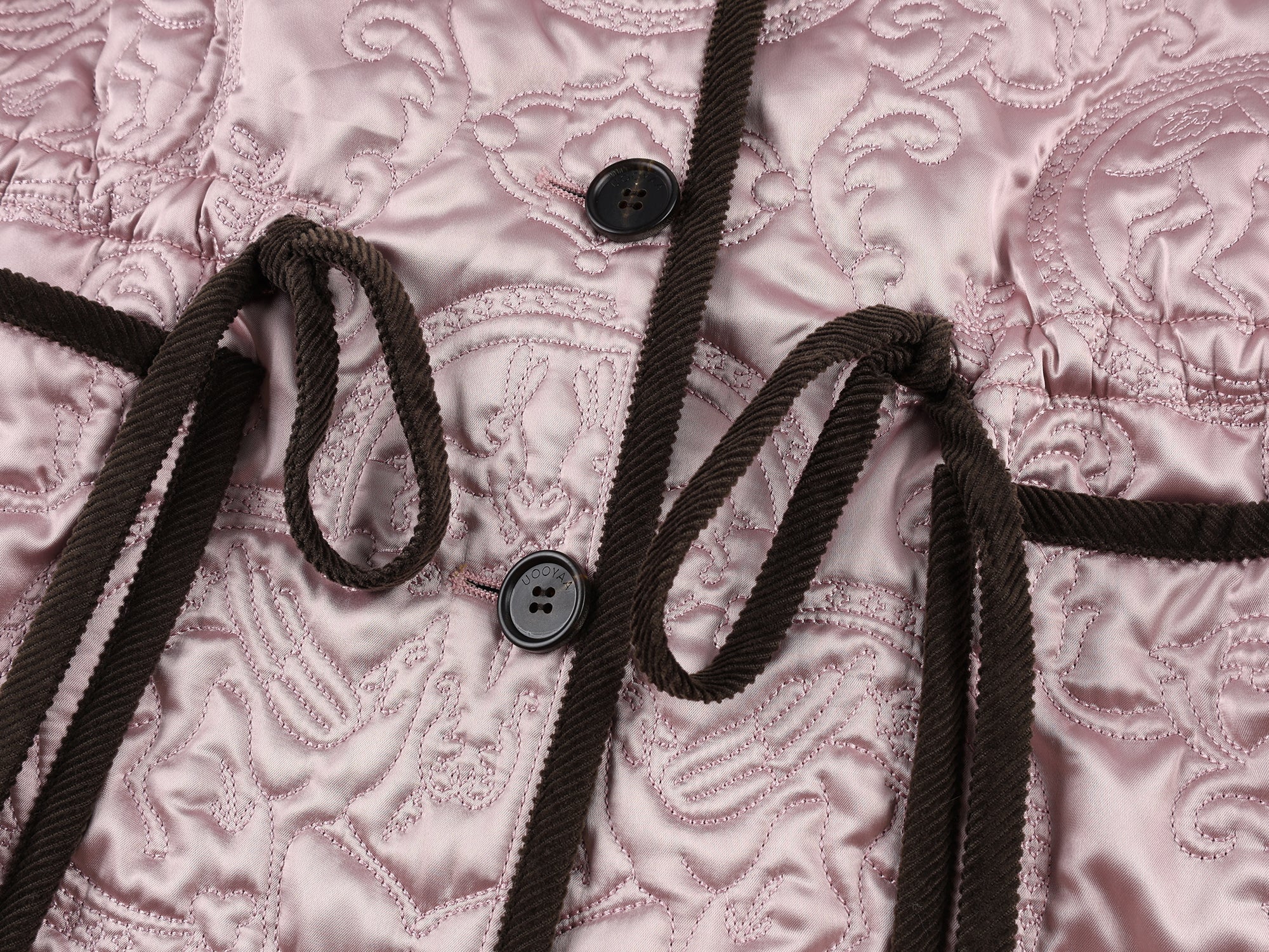 Classical motif quilted m65 liner jacket