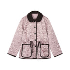 Classical motif quilted m65 liner jacket