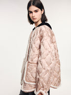 Classic jacquard M65 quilted jacket